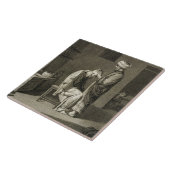 「Desの容積IIの芸術そして貿易からの理容師、 タイル (側面)