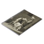 「Desの容積IIの芸術そして貿易からの理容師、 ノートブック (左側)