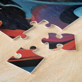 Des étoiles en kaléidoscope ジグソーパズル (側面)