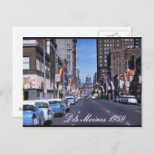 Des Moines 1959ポストカード ポストカード (正面/裏面)