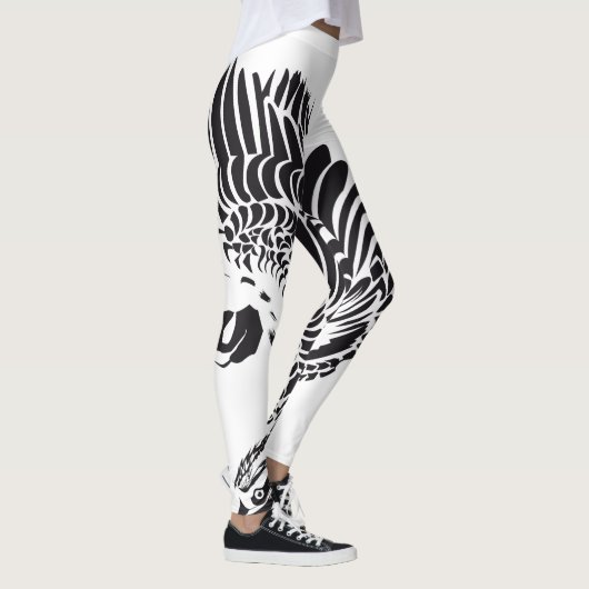 Des plumes plein les jambes レギンス (右)