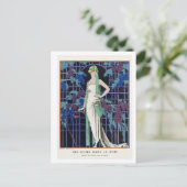 Des robes dans la nuit: by Barbier ポストカード (スタンド正面)