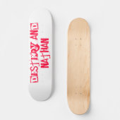 DesandNate スケートボード (正面)