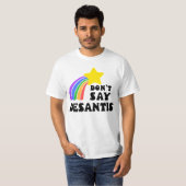 DeSantisレインボースターLGBTQ+同盟プライド Tシャツ (正面フル)
