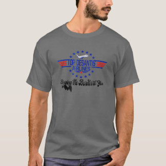 Desantis航空がおもしろいお届けする Tシャツ