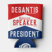 DeSantis 2024下院議長2028年 缶クーラー (正面)