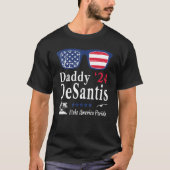Desantis 2024 Make America Florida Daddy Desantis Tシャツ (正面)