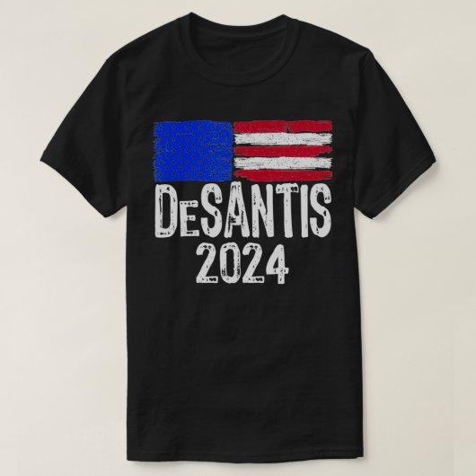 DeSantis 2024 Ron DeSantis社長2024 Sup Tシャツ (デザイン正面)