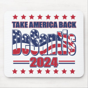 DeSantis-2024-Take-America-Back- マウスパッド