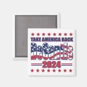 DeSantis-2024-Take-America-Back- マグネット (正面/裏面)