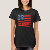 Desantis 2028 American Flag USA Flag 2 Tシャツ (正面)