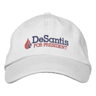 DeSantis for President 刺繍入りキャップ