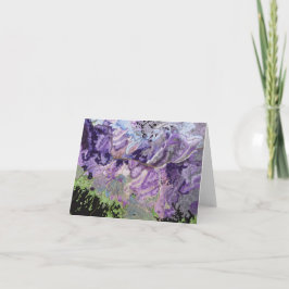 Desart 絵を描 GIS Satellite Image Note Card カード