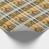 Descenteのd'Absalonの標準の失敗Stenaのヴィンテージのサーカス ラッピングペーパー (角)