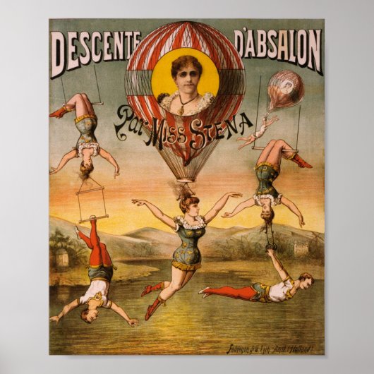 Descente d'Absalon par Miss Stena ポスター (正面)