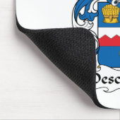 Deschampsの家紋 マウスパッド (コーナー)