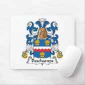 Deschampsの家紋 マウスパッド (マウス)