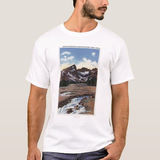 Deschutesの国有林、または Tシャツ (正面)