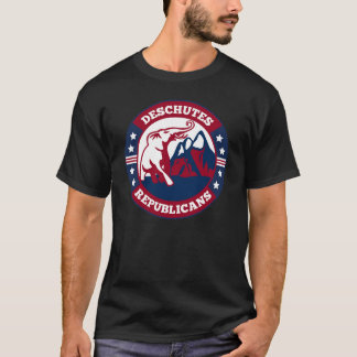 Deschutes Republicans 2023新しいロゴ Tシャツ