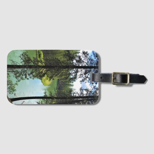 Deschutes RiverまたはOR ラゲッジタグ (正面横)