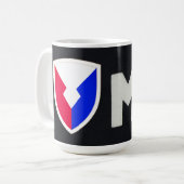 DESCOMの憲兵 コーヒーマグカップ (正面左)