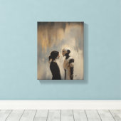 Desconectado キャンバスプリント (インサイチュ (ウッドフロア))