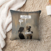 Desconectado (com frase) クッション (ブランケット)