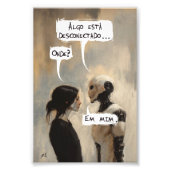 Desconectado (com frase) フォトプリント            (正面)