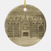 「Descriptioからのゴッドフリーが、刻む図書館 セラミックオーナメント (裏面)