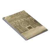 「Descriptioからのゴッドフリーが、刻む図書館 ノートブック (右側)