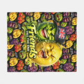 Description フリースブランケット (正面(横))