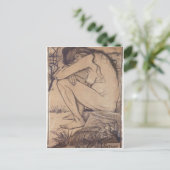 Description Wallsallスケッチウォールズール美術館 ポストカード (スタンド正面)