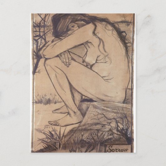 Description Wallsallスケッチウォールズール美術館 ポストカード (正面)