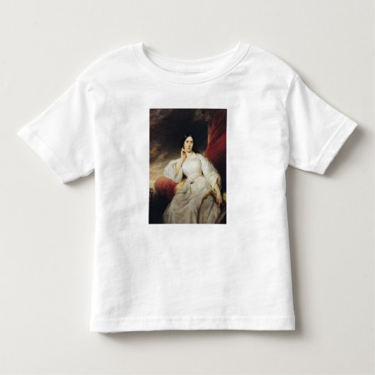 Desdemona 1830年の役割のMalibran夫人 トドラーTシャツ (正面)