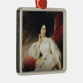Desdemona 1830年の役割のMalibran夫人 メタルオーナメント (右)