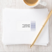 Desending STARS Returnカスタマイズ可能な返信ステッカー ラベル (インサイチュ)