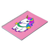 Desenho Divertido Unicórnio ノートブック (左側)