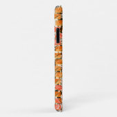 Desenho no estilo tijolos com tom de brilho Case-Mate iPhoneケース (裏面/右)