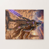 Desert Alien Warrior Puzzle ジグソーパズル (横)