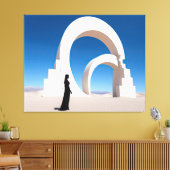 Desert Arcana：記憶のモノリス キャンバスプリント (インサイチュ (リビング))