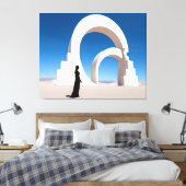 Desert Arcana：記憶のモノリス キャンバスプリント (インサイチュ (寝室))