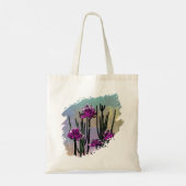 Desert Bloom Paint Splatter Tote Bag トートバッグ (裏面)