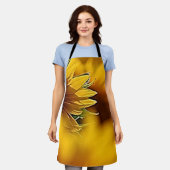 Desert Blooms エプロン (着用した状態)