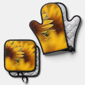 Desert Blooms 鍋つかみ&鍋敷きセット (正面/裏面)