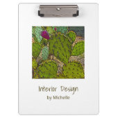 Desert Botanical Cactus Succulent  クリップボード (正面)