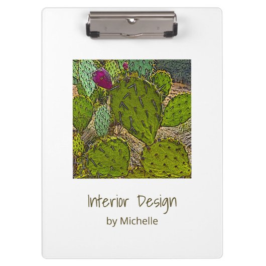 Desert Botanical Cactus Succulent  クリップボード (正面)