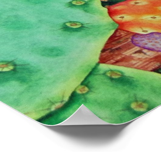 Desert Cacti ポスター (角)