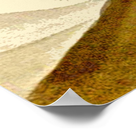 Desert Cactus In Flower ポスター (角)