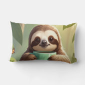 Desert Cactus Pillow - Boho Southwest Decor Cushio ランバークッション (裏面)