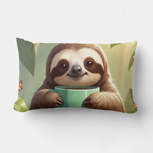 Desert Cactus Pillow - Boho Southwest Decor Cushio ランバークッション (正面)